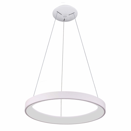 Vico lampa wisząca Biały 78cm 5300 lm 3000K + 4000K IP20 Italux