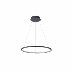 Vinola lampa wisząca Czarny 40cm 1920 lm 3000K i 4000K IP20