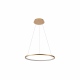 Vinola lampa wisząca Złoty 40cm 1920 lm 3000K i 4000K IP20 Italux