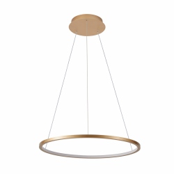 Vinola lampa wisząca Złoty 60cm 3040 lm 3000K i 4000K IP20