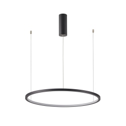 Vinola lampa wisząca Czarny 60cm 3040 lm 3000K i 4000K IP20