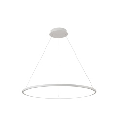 Vinola lampa wisząca Biały 80cm 3840 lm 3000K i 4000K IP20