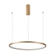 Vinola lampa wisząca Złoty 80cm 3840 lm 3000K i 4000K IP20 Italux