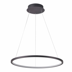 Vinola lampa wisząca Czarny 100cm 4640 lm 3000K i 4000K IP20