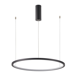 Vinola lampa wisząca Czarny 100cm 4640 lm 3000K i 4000K IP20