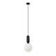 Aldeva lampa wisząca Czarny 20cm IP20 Italux