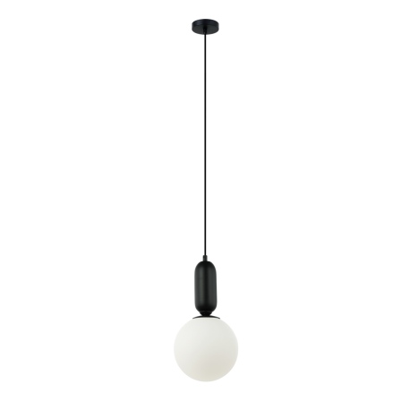 Aldeva lampa wisząca Czarny 20cm IP20 Italux
