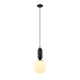 Aldeva lampa wisząca Czarny 20cm IP20