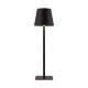 Atlis lampa stołowa przenośna Czarny 11cm 300 lm 3000K - 6500K IP54 Italux