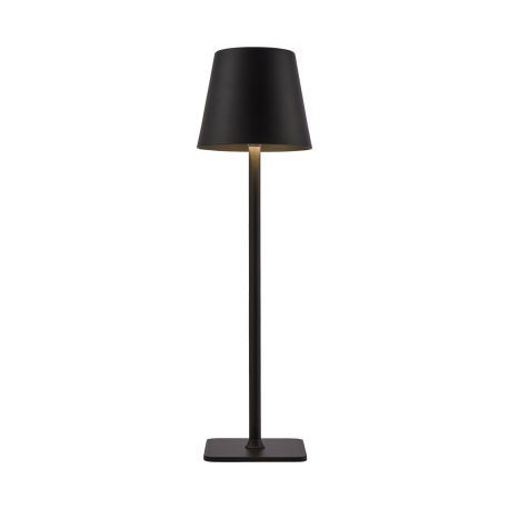 Atlis lampa stołowa przenośna Czarny 11cm 300 lm 3000K - 6500K IP54 Italux