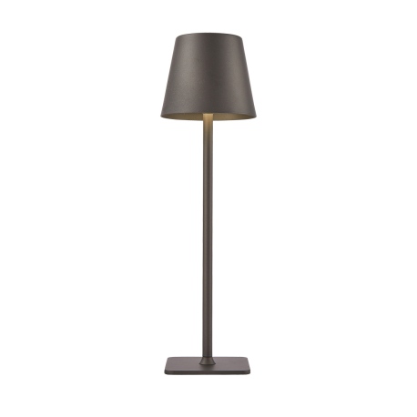 Atlis lampa stołowa przenośna Grafitowy 11cm 300 lm 3000K - 6500K IP54 Italux