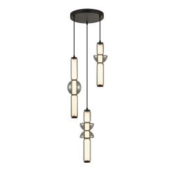 Bruni lampa wisząca Czarny mat 38cm 6638 lm 3000K IP20