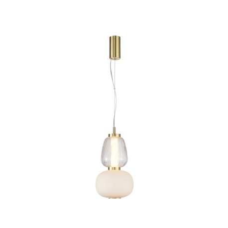 Eris lampa wisząca Piaskowany złoty z połyskiem 17cm 2235 lm 3000K IP20 Italux