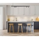 Magnetic Reno oprawa do szynoprzewodów Italux Czarny 4,5cm 960 lm 3000K IP20