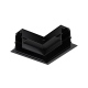 Magnetic Track Connector L Recessed łącznik do szynoprzewodu czarny Italux