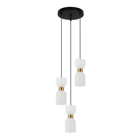 Monza lampa wisząca Mosiężny 32cm IP20 Italux
