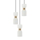 Monza lampa wisząca Mosiężny 32cm IP20