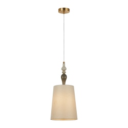 Moren lampa wisząca mosiądz patyna 22cm IP20
