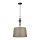 Nerom lampa wisząca Czarny mat 34cm IP20 Italux