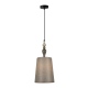 Nerom lampa wisząca Czarny mat 22cm IP20 Italux