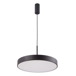 Orbital lampa wisząca Czarny piaskowany 40cm 2100 lm 3000K IP20