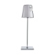 Ostap lampa stołowa przenośna Chromowy 11cm 300 lm 3000K + RGB IP54 Italux