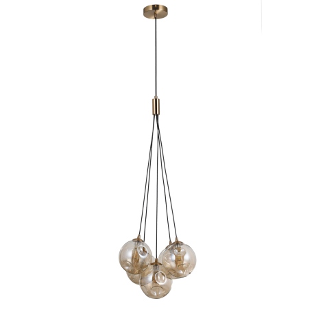 Perlos lampa wisząca Miodowy mosiądz 35cm IP20 Italux