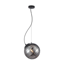 Perona lampa wisząca Czarny mat 25cm IP20