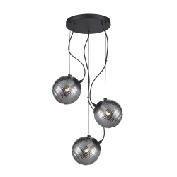 Perona lampa wisząca Czarny mat 34,5cm IP20