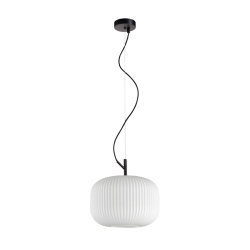 Rues lampa wisząca Czarny mat 25cm IP20