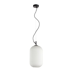 Rues lampa wisząca Czarny mat 20cm IP20