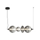 Sonte lampa wisząca Czarny mat cm 4425 lm 3000K IP20 Italux