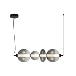 Sonte lampa wisząca Czarny mat cm 4425 lm 3000K IP20