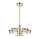 Tiara lampa wisząca Piaskowany złoty z połyskiem 17cm 4405 lm 3000K IP20 Italux
