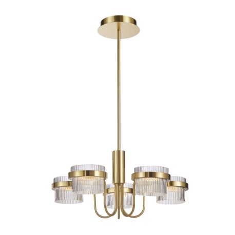 Tiara lampa wisząca Piaskowany złoty z połyskiem 17cm 4405 lm 3000K IP20 Italux
