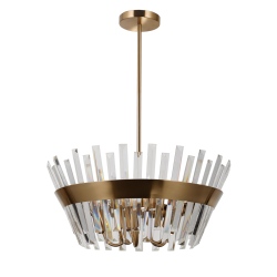 Altoya lampa wisząca Miodowy mosiężny 52cm IP20