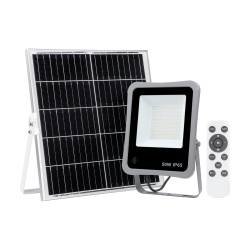 Bares lampa zewnętrzna solarna Szary cm 463 lm 4000K IP65