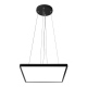 Bastia lampa wisząca Czarny cm 2800 lm 2800K + 4000K + 6000K IP20 Italux