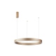 Brasco Down lampa wisząca Złoty 60cm 2400 lm 3000K i 4000K IP20 Italux
