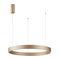 Brasco Down lampa wisząca Złoty 80cm 3000 lm 3000K i 4000K IP20