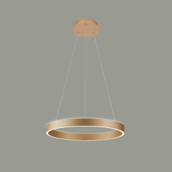 Brasco Up Down lampa wisząca Złoty 60cm 2900 lm 3000K i 4000K IP20