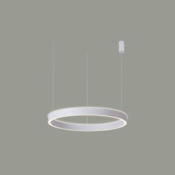 Brasco Up Down lampa wisząca Biały 60cm 3100 lm 3000K i 4000K IP20