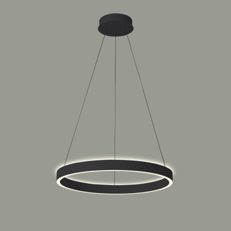 Brasco Up Down lampa wisząca Czarny 80cm 3900 lm 3000K i 4000K IP20 Italux