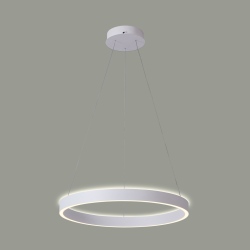 Brasco Up Down lampa wisząca Biały 80cm 4200 lm 3000K i 4000K IP20
