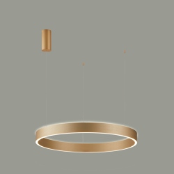 Brasco Up Down lampa wisząca Złoty 80cm 4000 lm 3000K i 4000K IP20