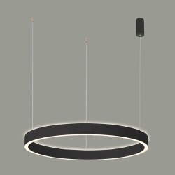 Brasco Up Down lampa wisząca Czarny 98cm 4700 lm 3000K i 4000K IP20