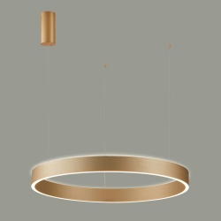 Brasco Up Down lampa wisząca Złoty 98cm 4800 lm 3000K i 4000K IP20