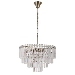 Buena lampa wisząca Brąz antyczny 48cm IP20