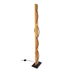Conato lampa podłogowa Czarny piaskowany cm 1800 lm 3000K IP20