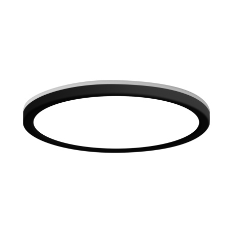 Corte plafon Czarny 40cm 3800 lm Przód: 2800K + 4000K + 6000K